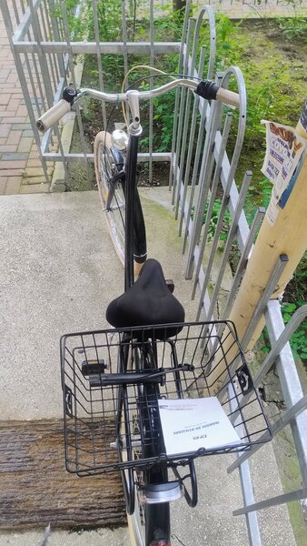 Bicicleta de oras DHS 2836, culoare neagra,