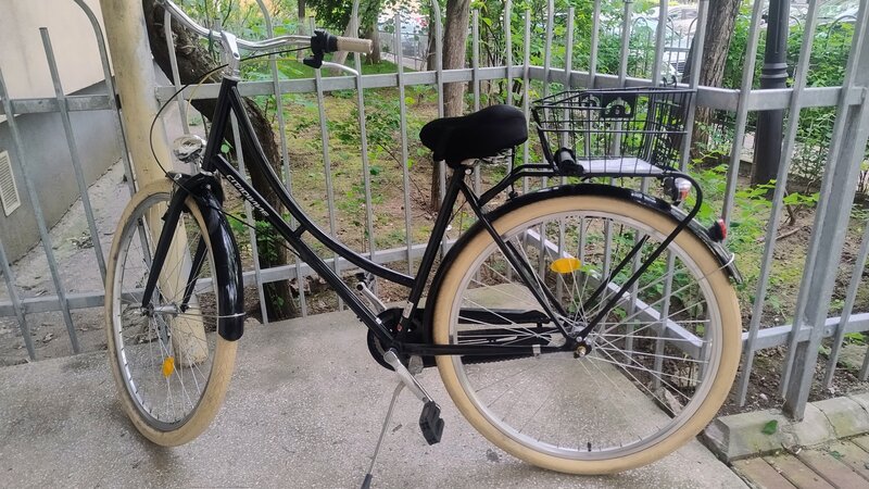 Bicicleta de oras DHS 2836, culoare neagra,